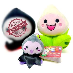 Blizzard Overwatch Pachimari Plush Lot Vampire NWT & Regular NWoT 2 Toys Dolls